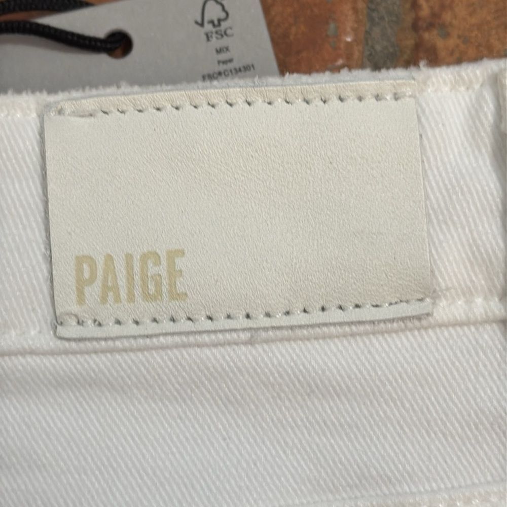NWT PAIGE Women's Flaunt Ultra High Rise Slightly a Lined Waist Shorts Size 34 - Picture 5 of 11